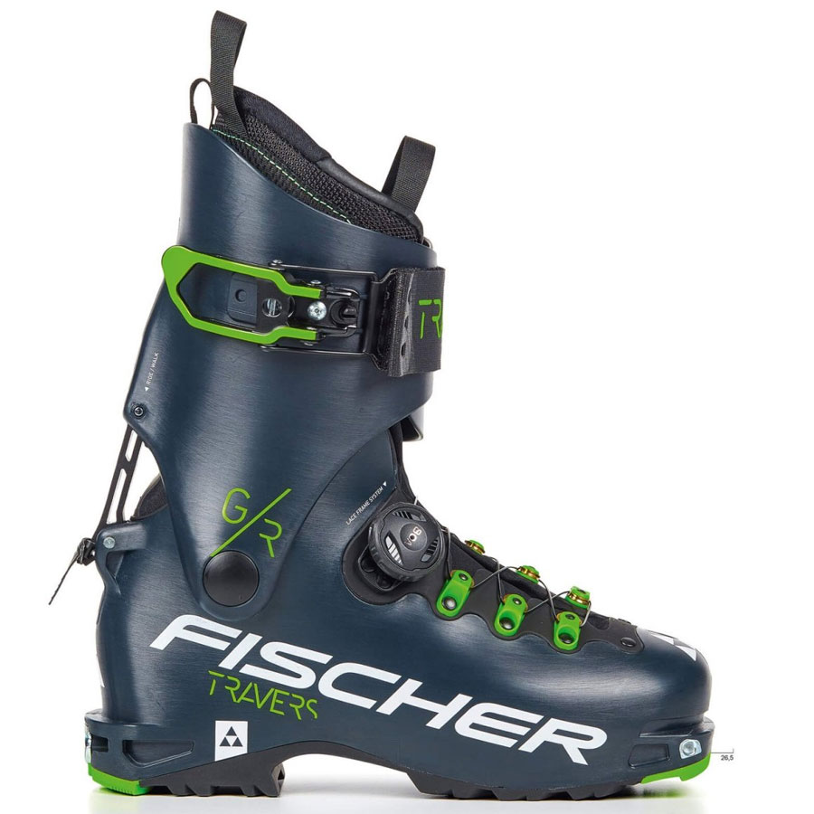 skialpové boty FISCHER Travers GR dark blue/green
